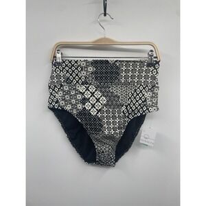 Sunsets Hannah Bikini Bottom Womens 14 Venice Seagrass Texture High Waist NWT